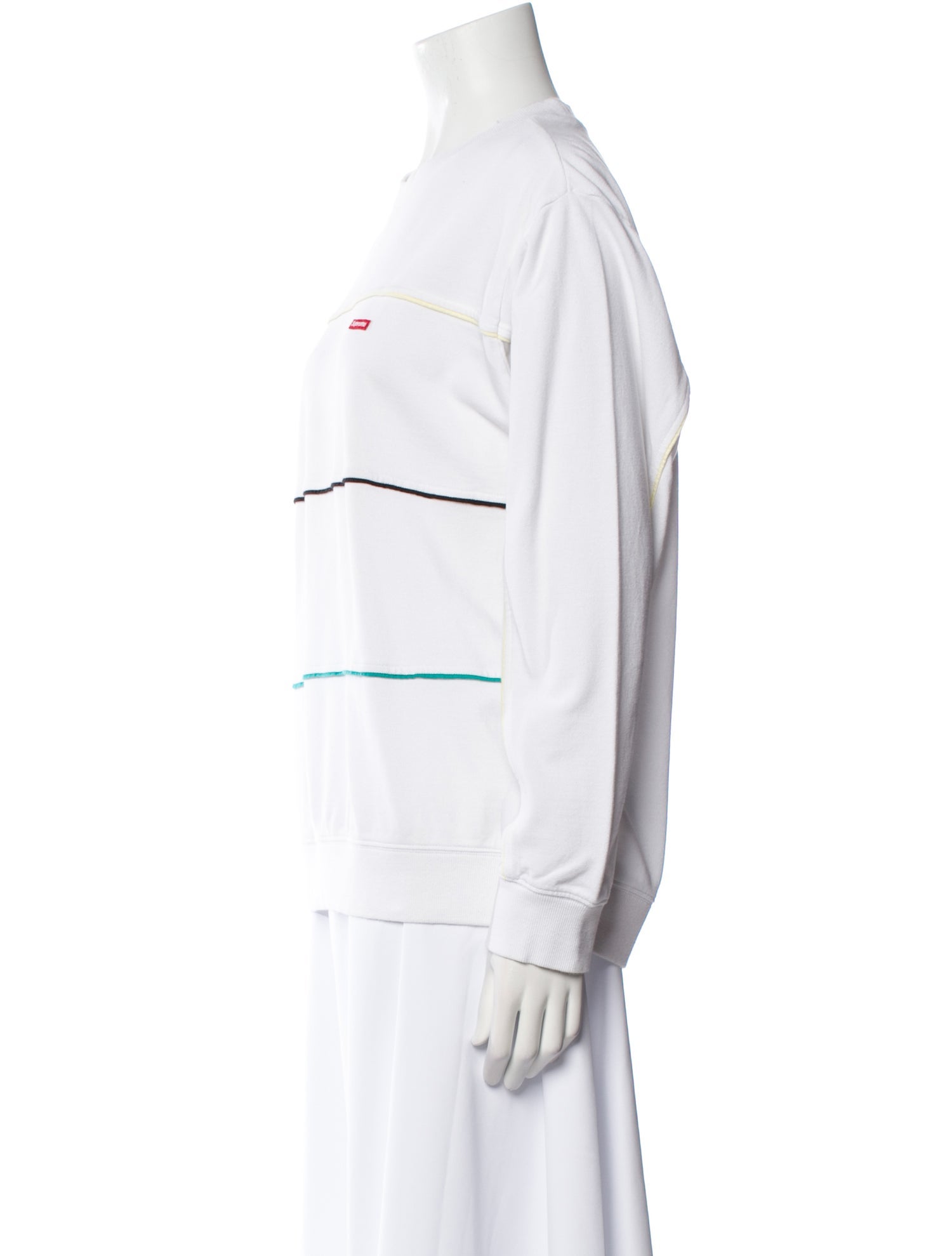 Supreme Crew Neck Long Sleeve Sweatshirt