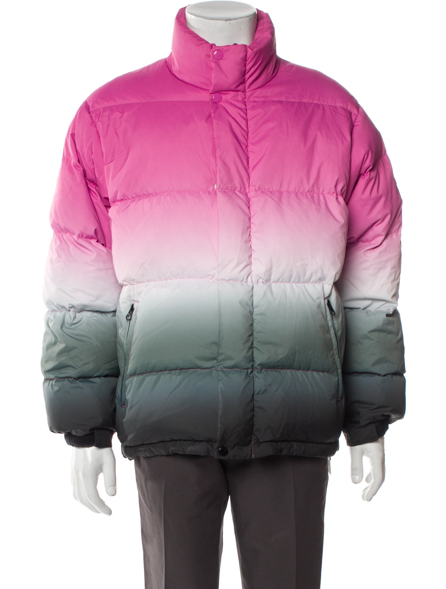 Supreme 2018 Gradient Puffy Puffer Coat