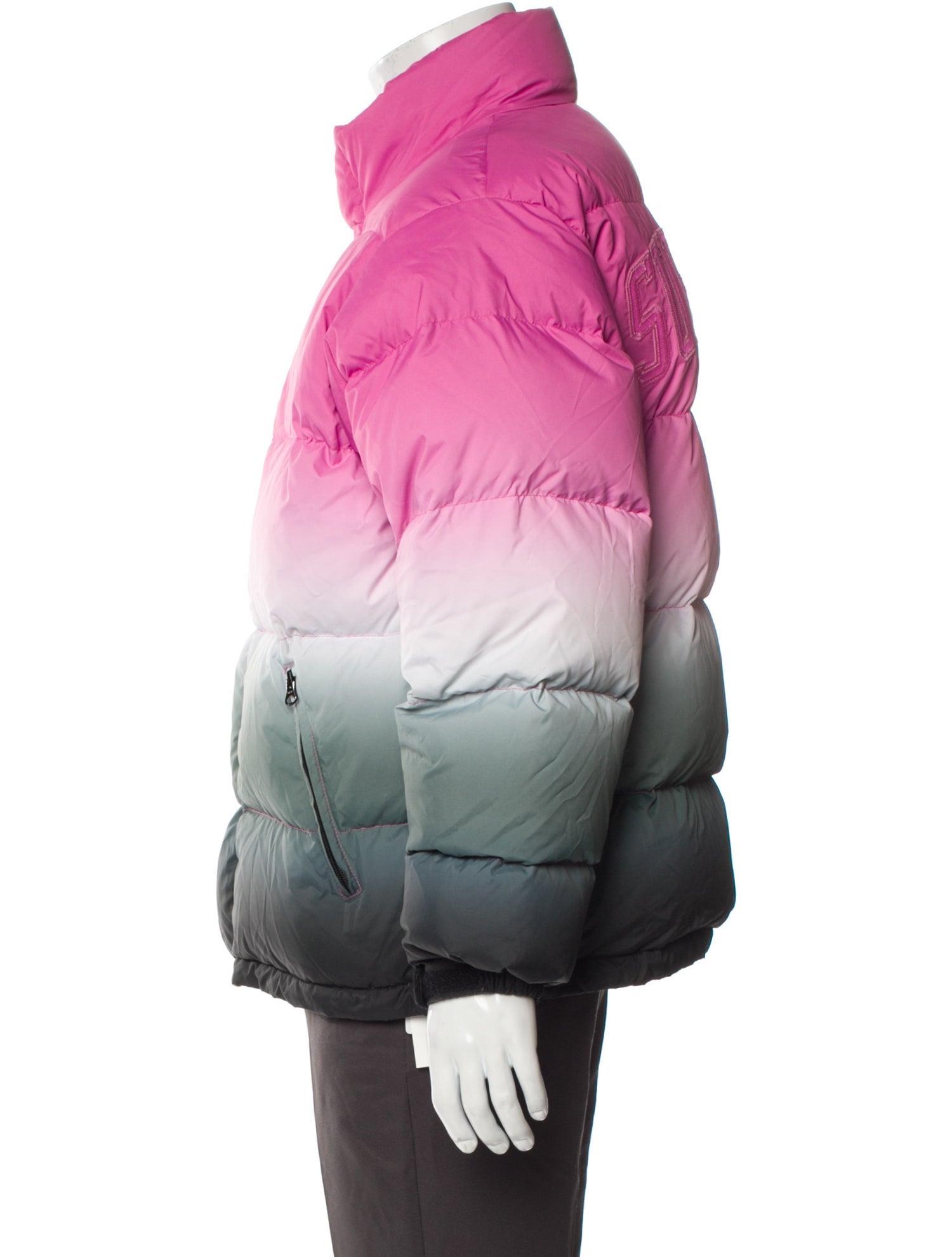 Supreme 2018 Gradient Puffy Puffer Coat