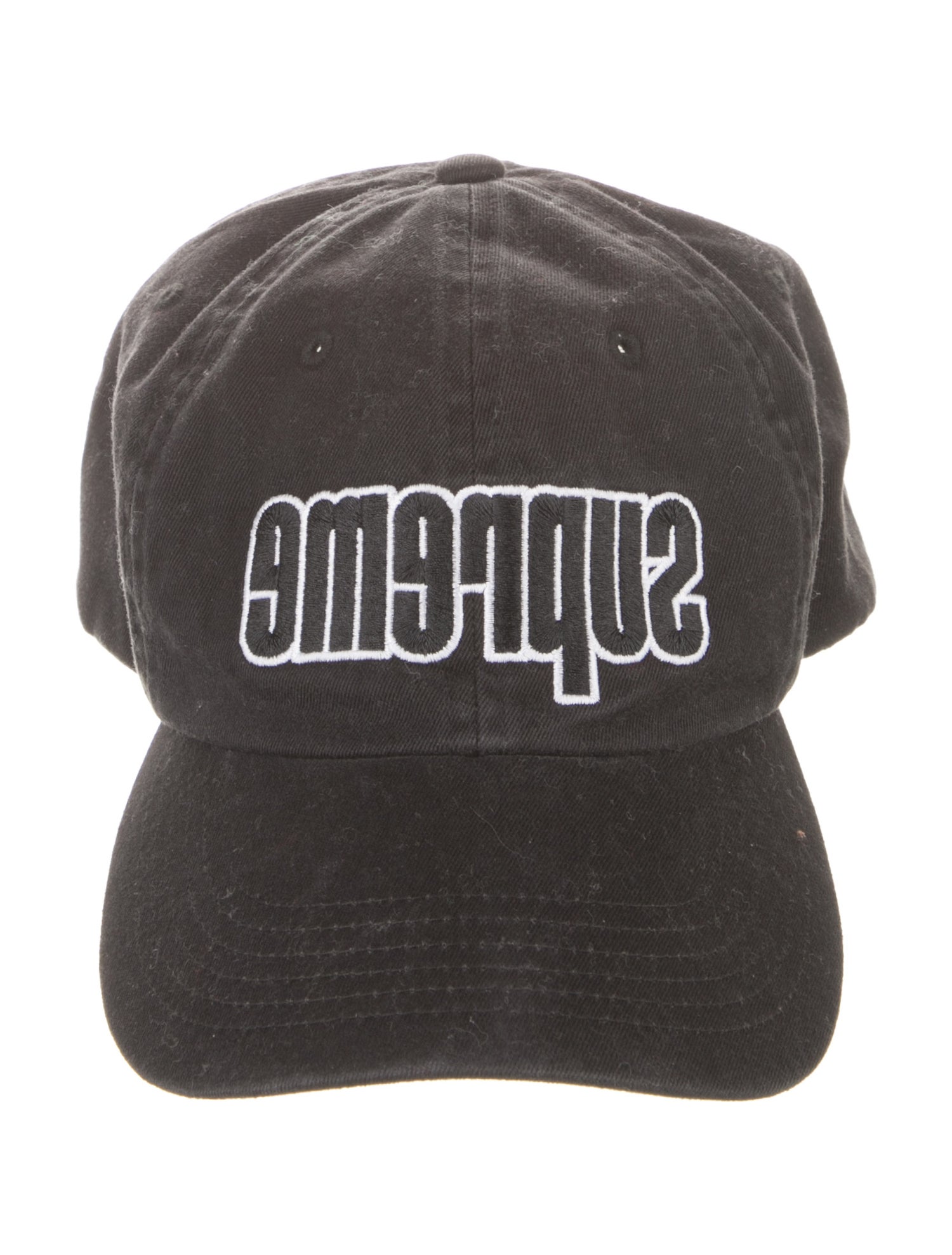 Supreme Reverse Logo 6-Panel Hat