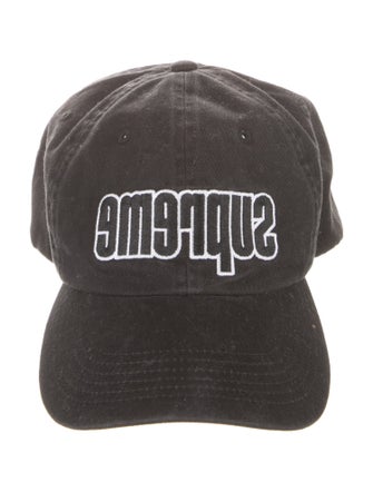 Supreme Reverse Logo 6-Panel Hat