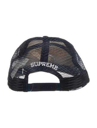 Supreme Black Cat Velvet Cap