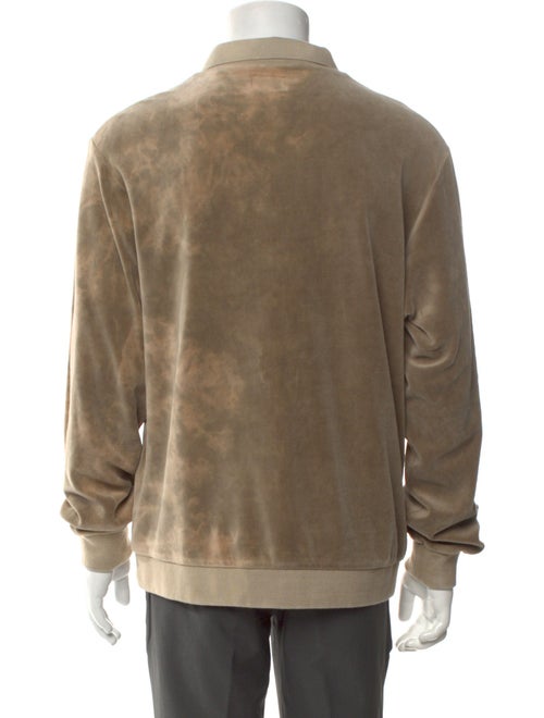 Supreme Crew Neck Long Sleeve Polo Shirt