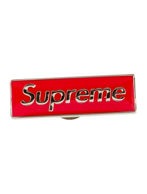 Supreme Enamel Logo Lapel Pin