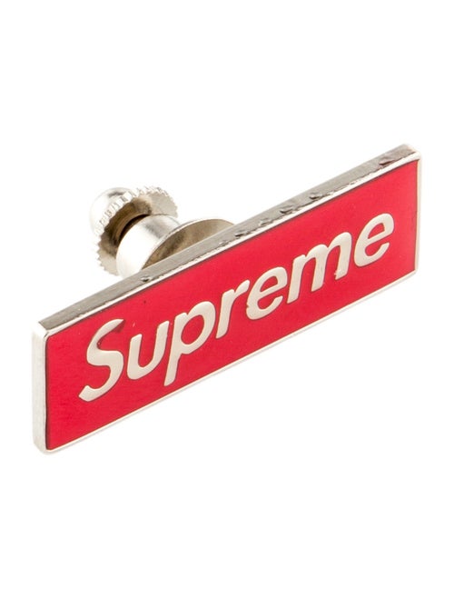 Supreme Enamel Logo Lapel Pin
