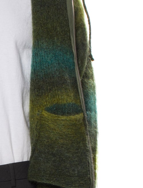 Supreme Printed Mock Neck Cardigan