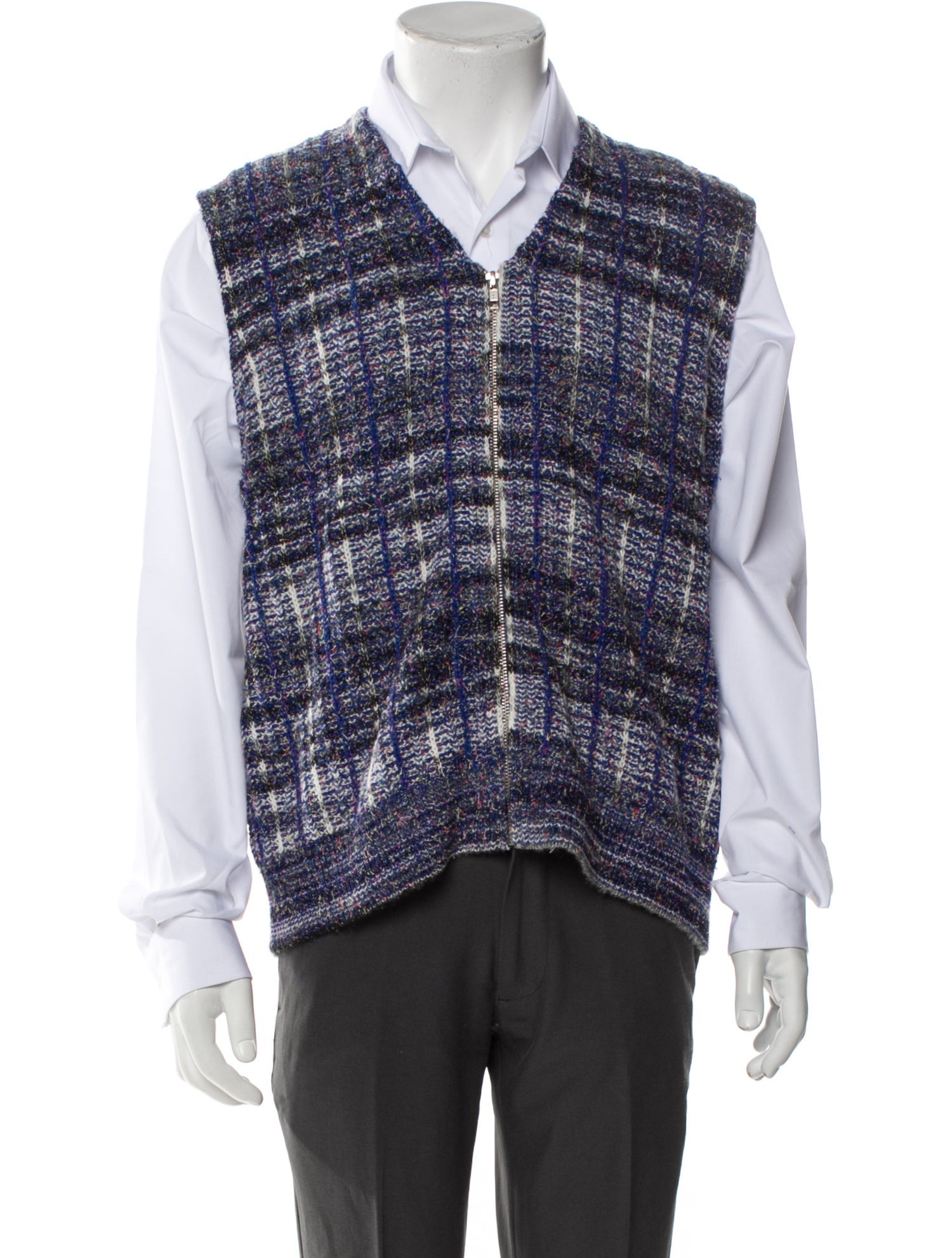 Supreme 2025 Speckled Zip Up Sweater Vest