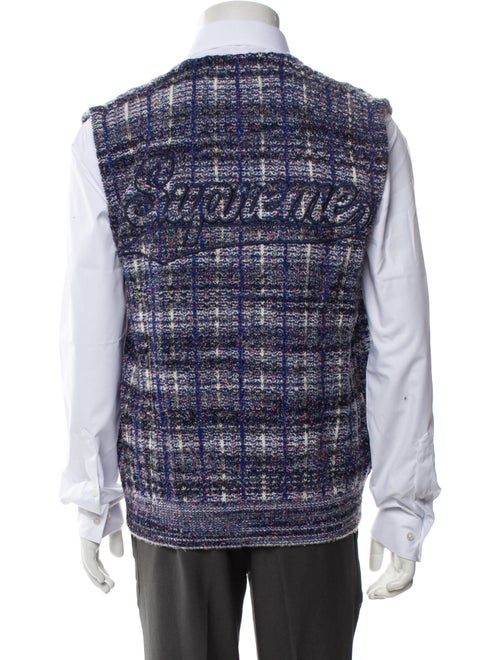 Supreme 2025 Speckled Zip Up Sweater Vest