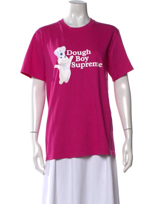 Supreme Graphic Print Crew Neck T-Shirt