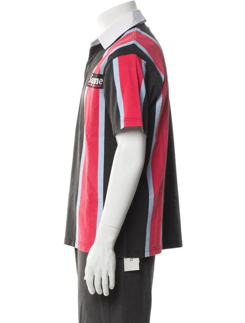 Supreme Striped Collar T-Shirt