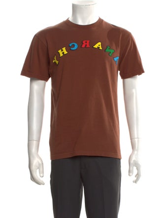 Supreme Graphic Print Crew Neck T-Shirt