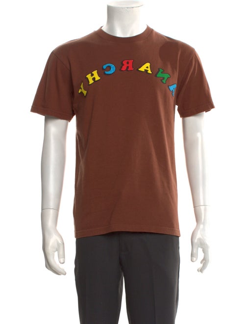 Supreme Graphic Print Crew Neck T-Shirt