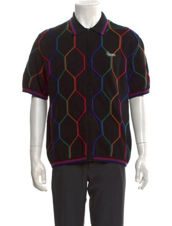 Supreme Striped Collar Cardigan