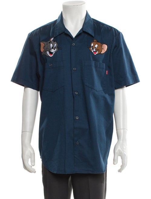 Supreme Graphic Print Short Sleeve Shirt