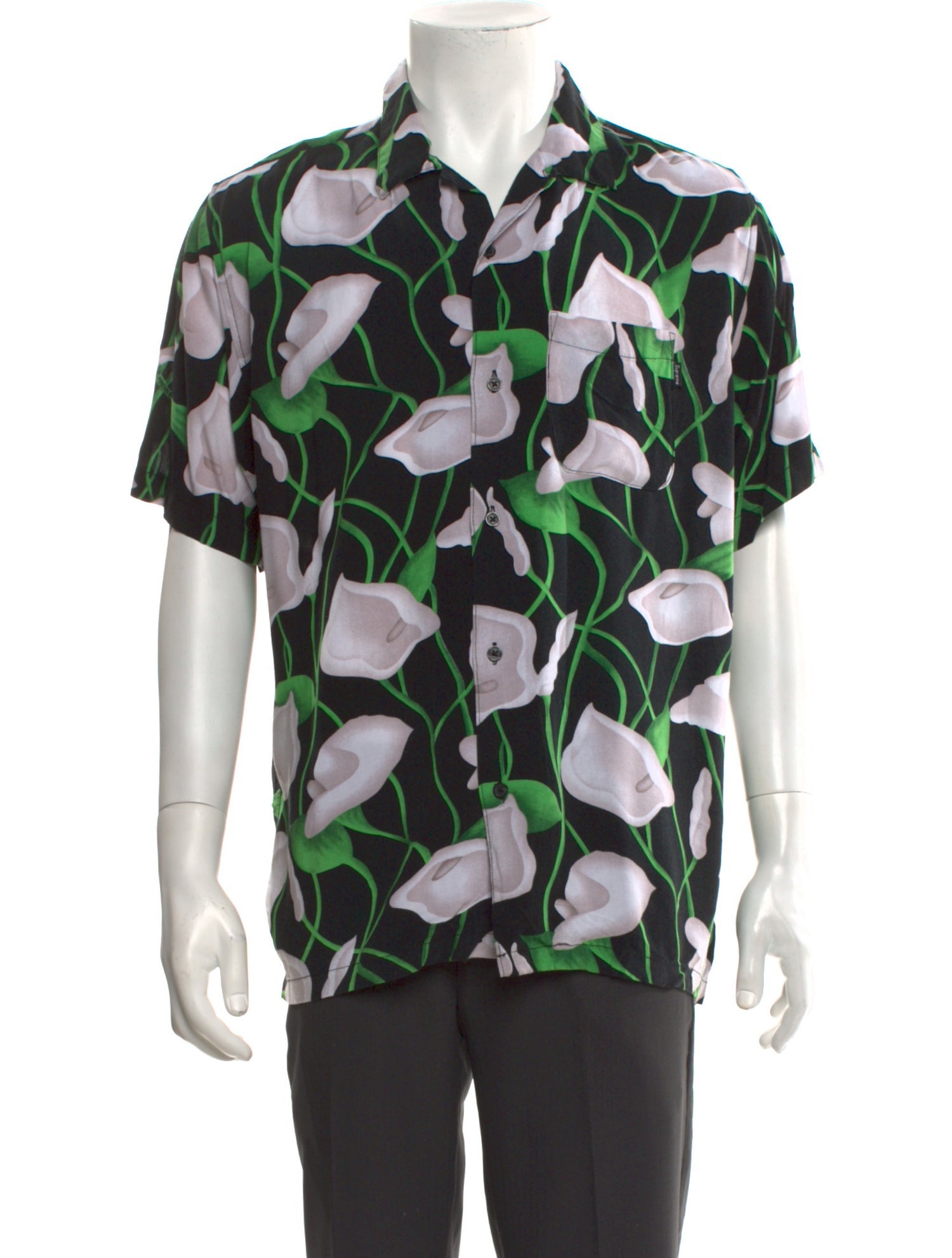 Supreme Lily Rayon Floral Print Shirt