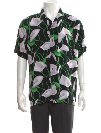 Supreme Lily Rayon Floral Print Shirt