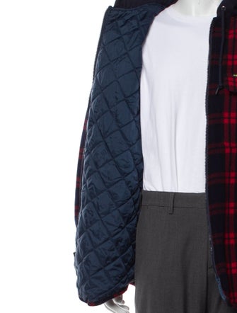 Supreme 2018 Hooded Plaid Work Shirt