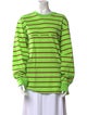 Supreme Striped Crew Neck Top