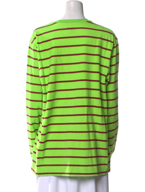 Supreme Striped Crew Neck Top
