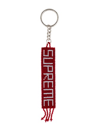 Supreme Beaded Keychain