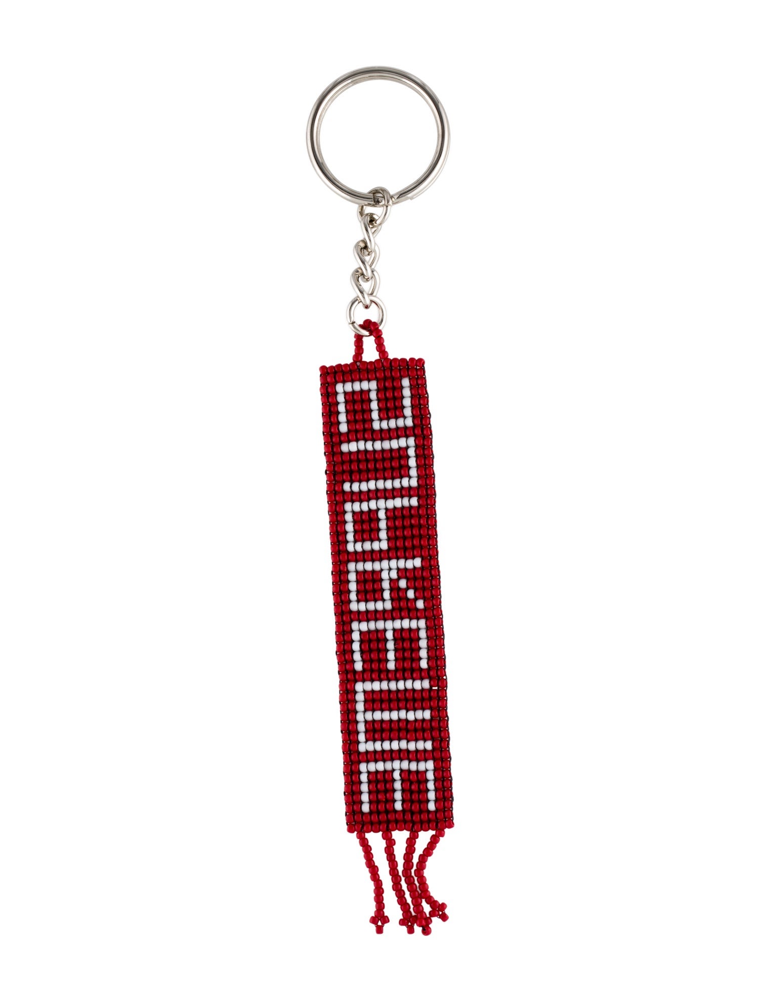 Supreme Beaded Keychain