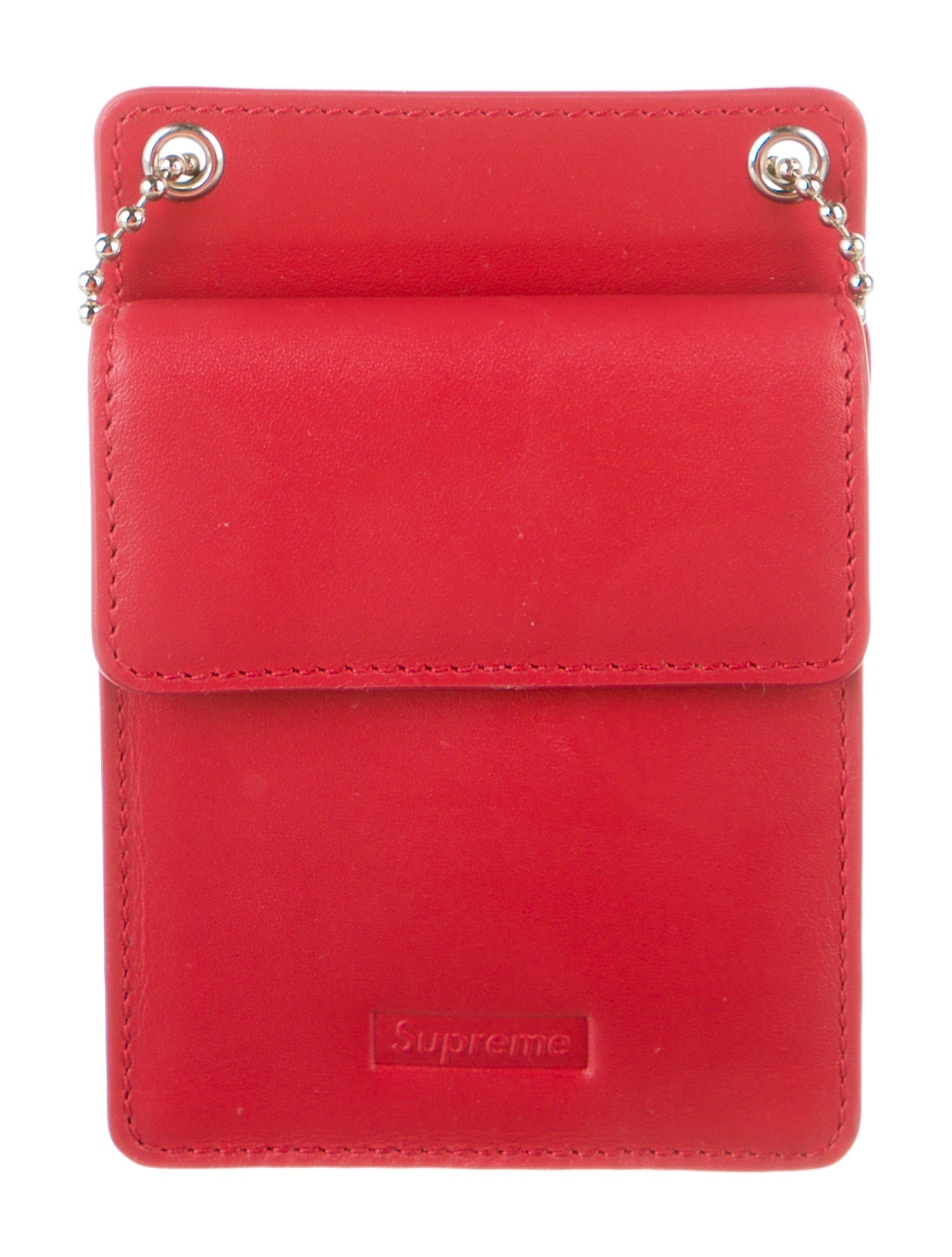 Supreme Leather ID Holder
