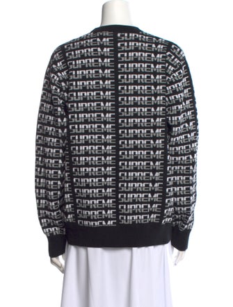 Supreme Printed Crew Neck Sweater