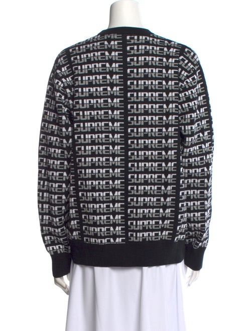Supreme Printed Crew Neck Sweater
