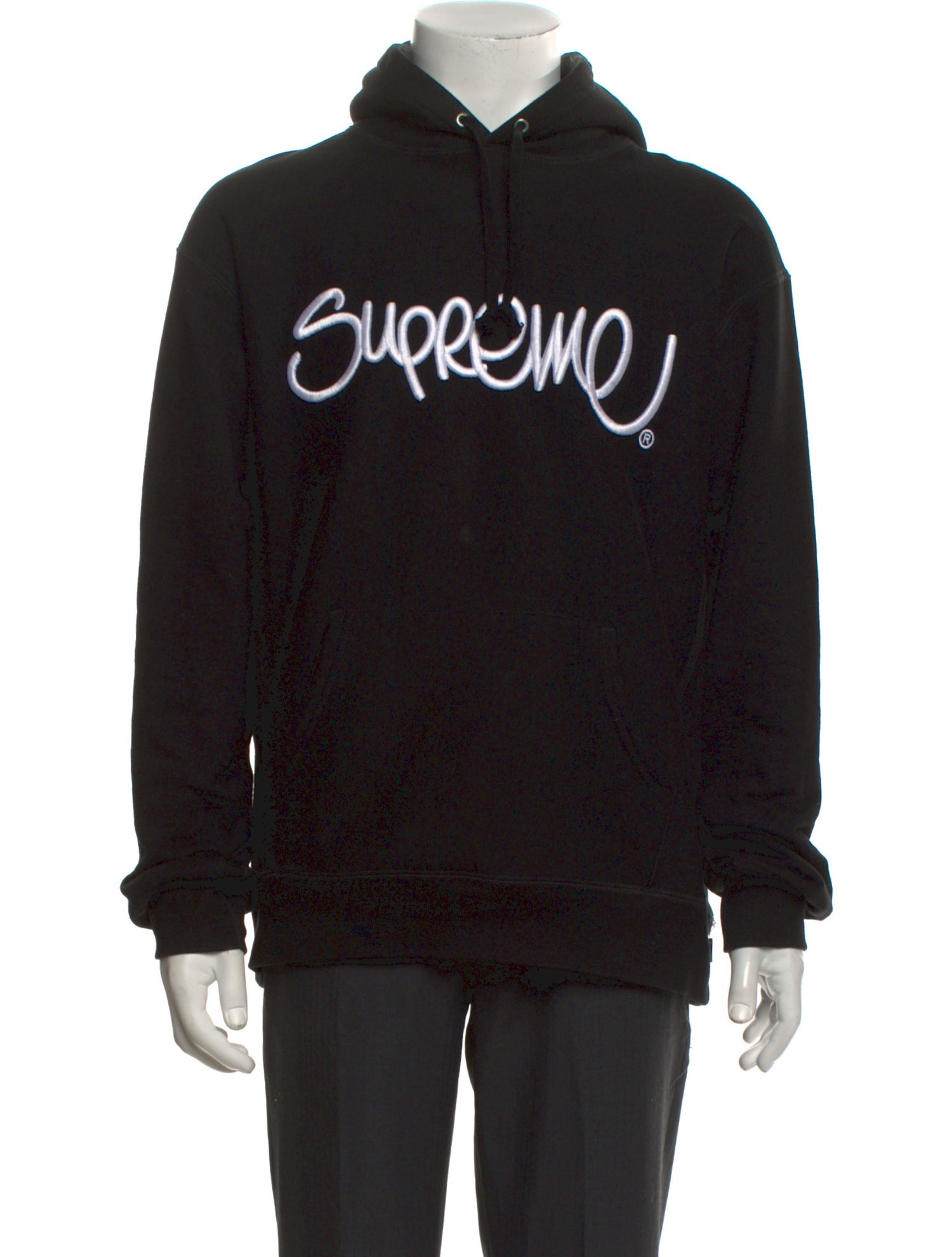 Supreme Graphic Print Crew Neck Hoodie