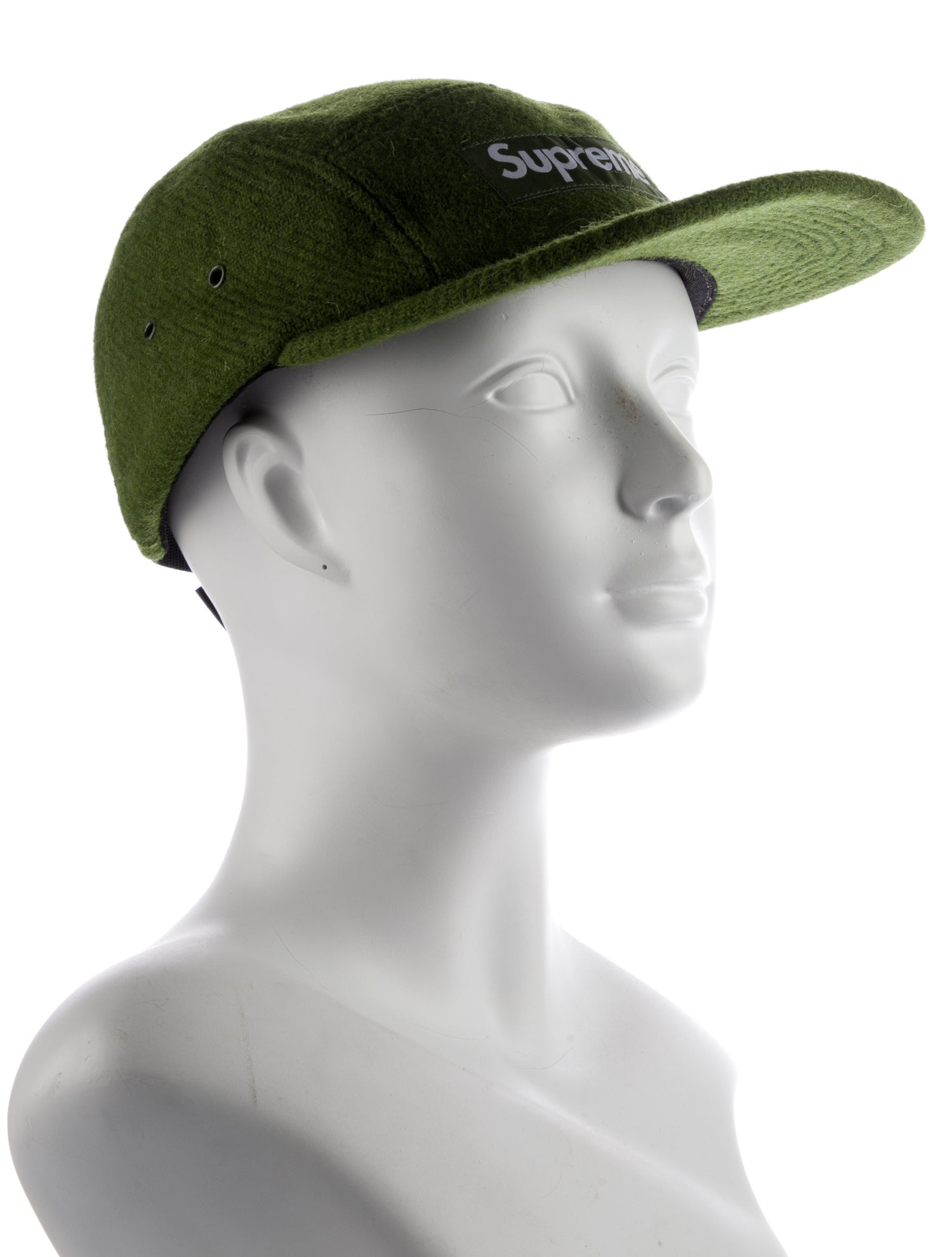 Supreme Harris Tweed Camp Cap