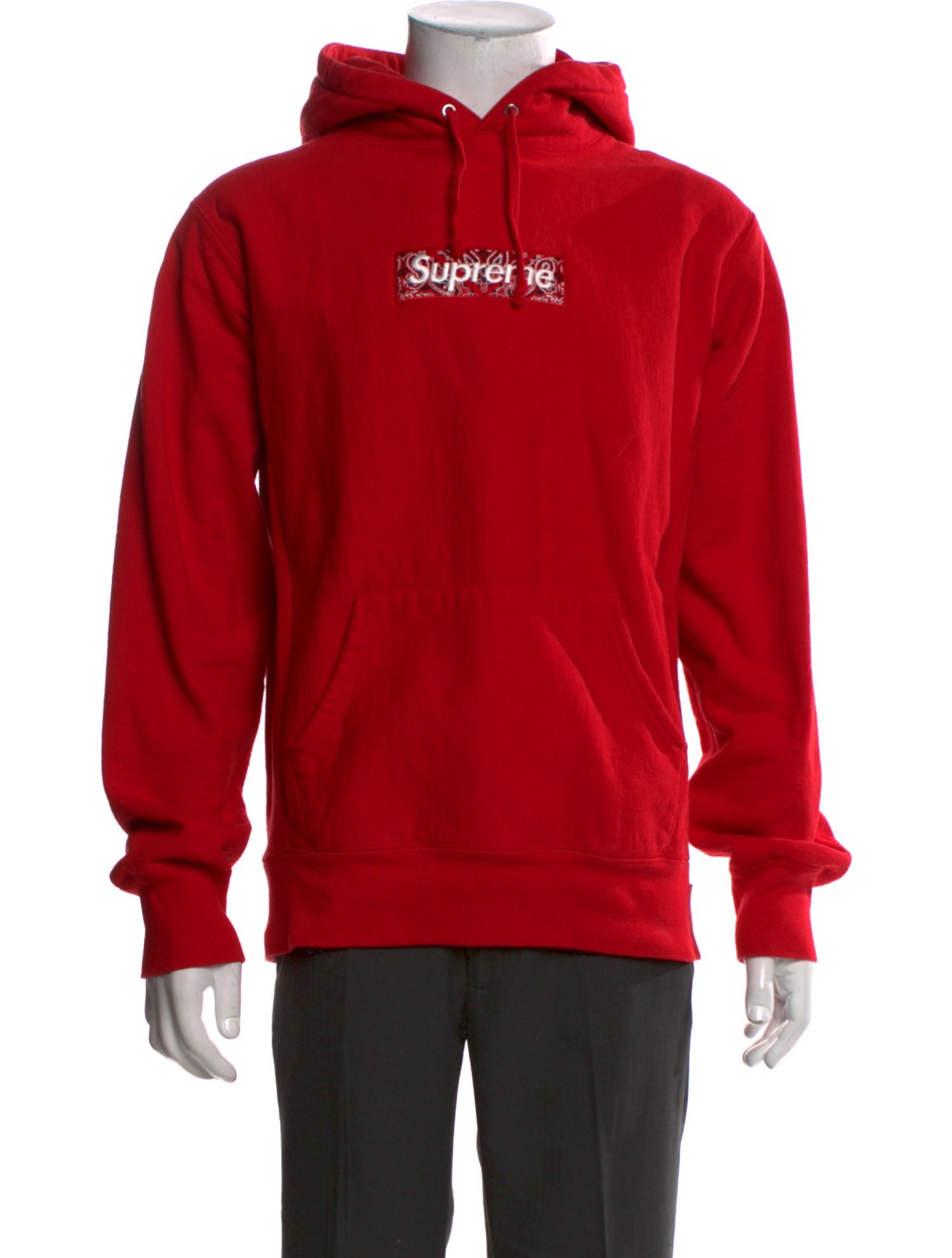 Supreme 2019 Bandana Box Logo Hoodie