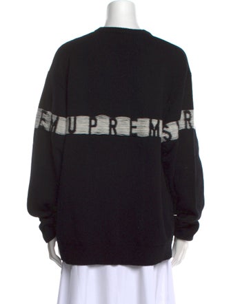 Supreme Merino Wool Graphic Print Sweater