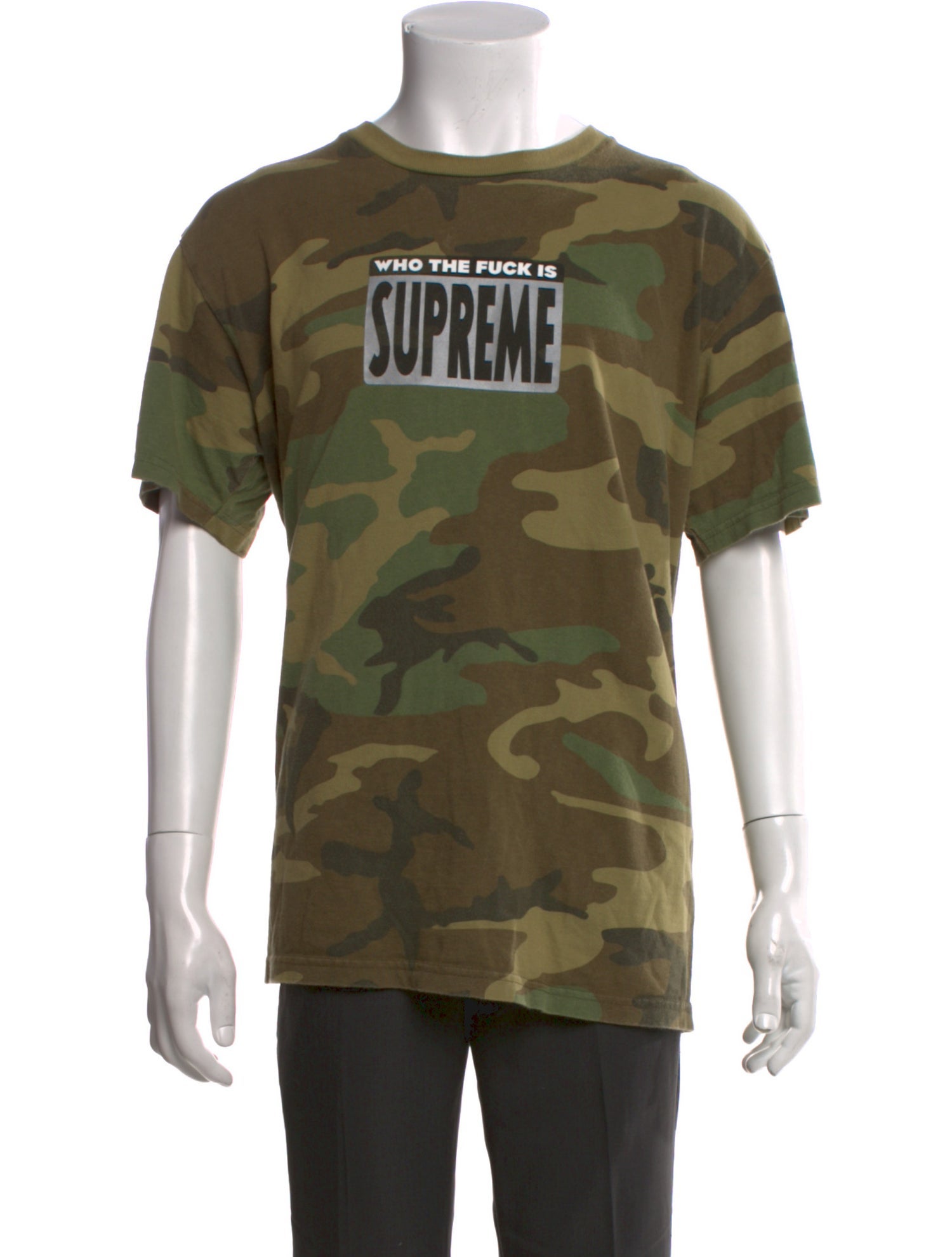 Supreme 'Who the Fuck' Printed T-Shirt