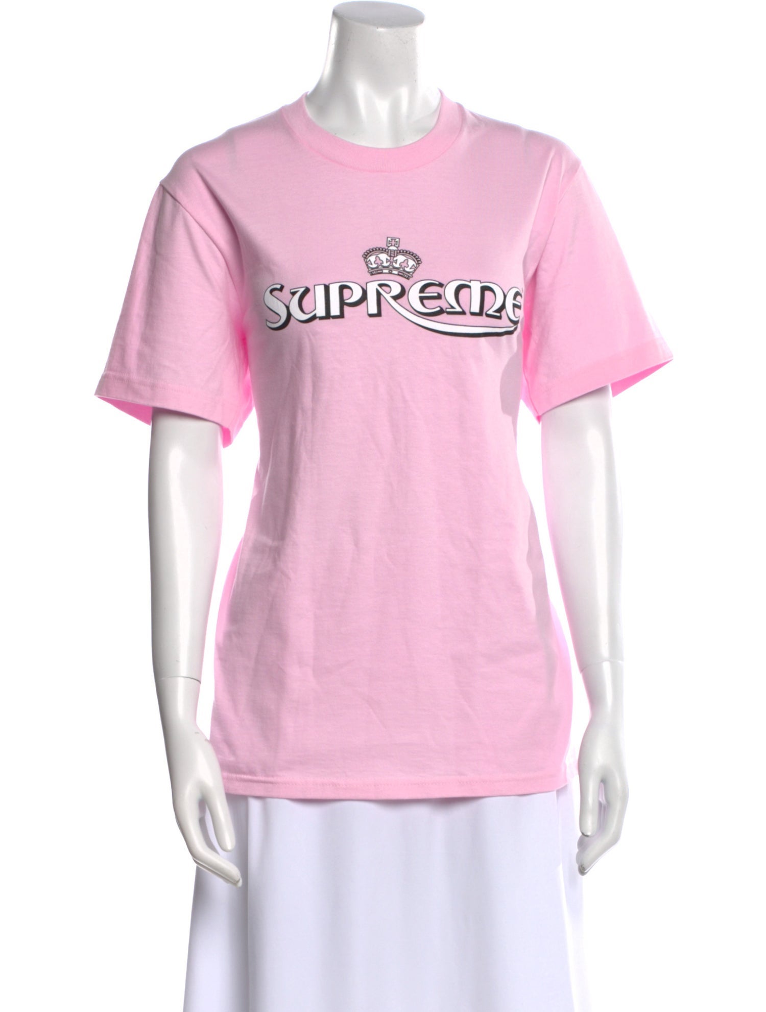 Supreme Graphic Print Crew Neck T-Shirt