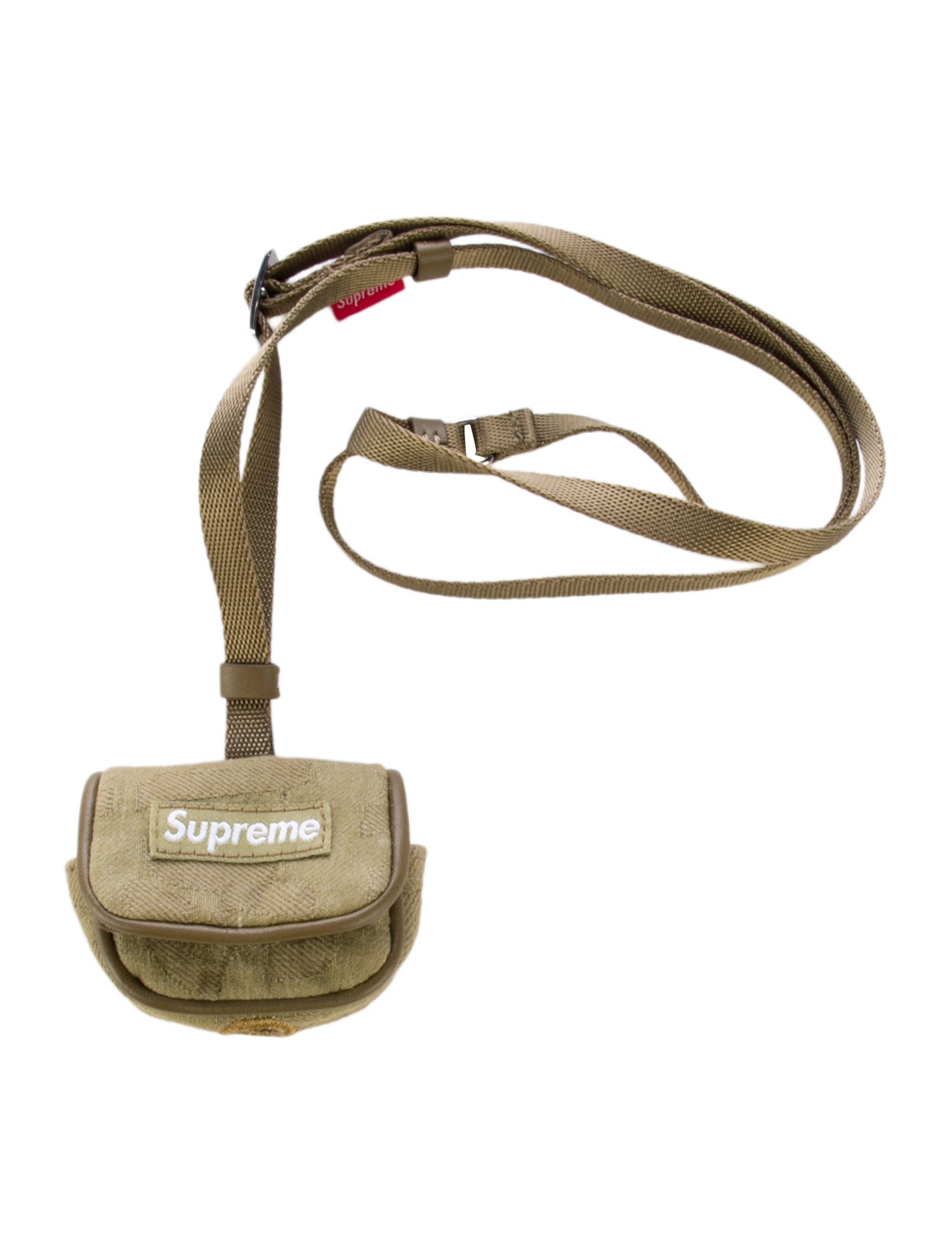 Supreme Fat Tip Jacquard Denim Airpod Case