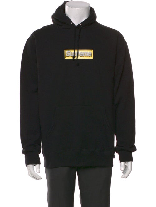 Supreme 2022 Bling Box Logo Hoodie
