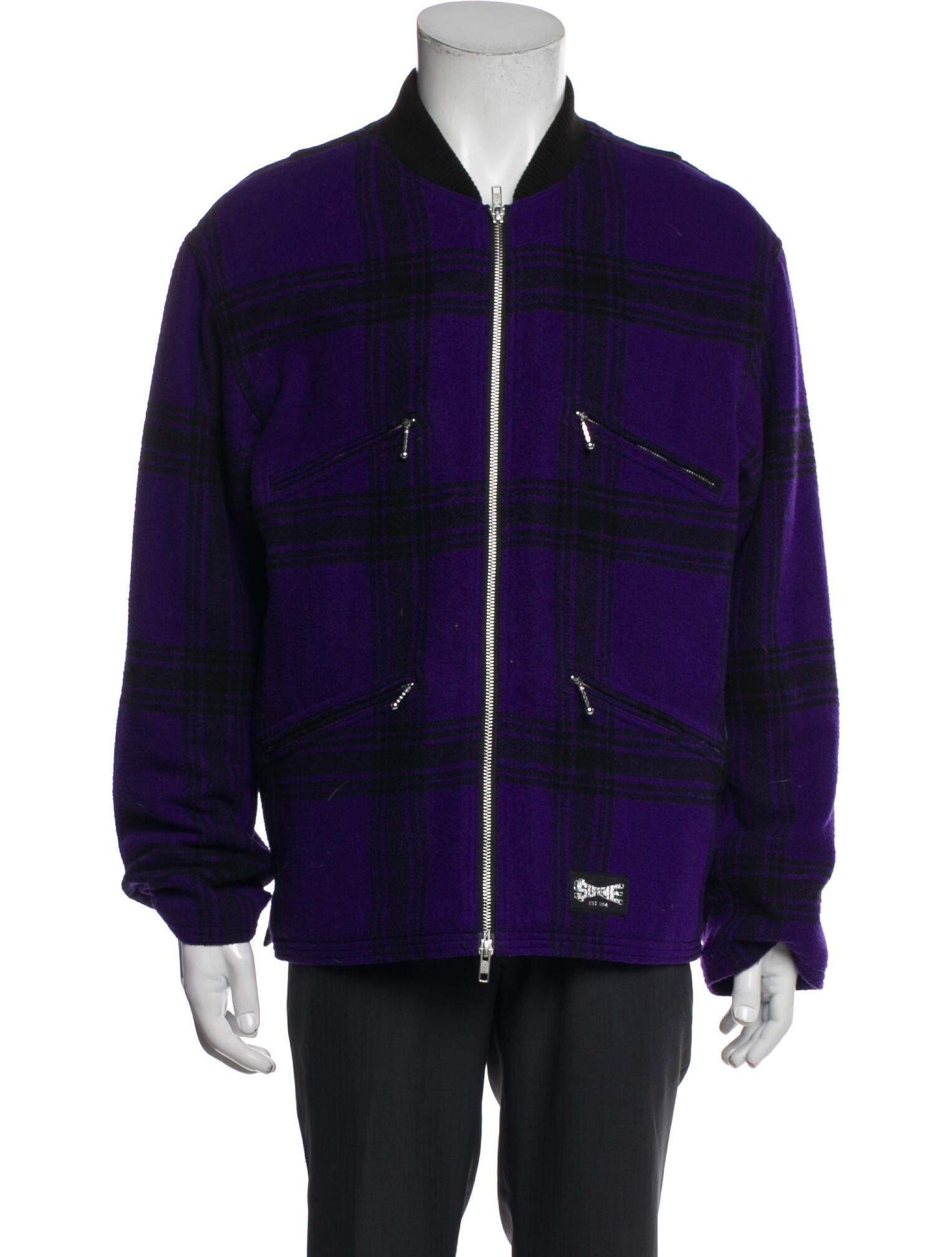 Supreme 2019 Zip Car Bomber Jacket