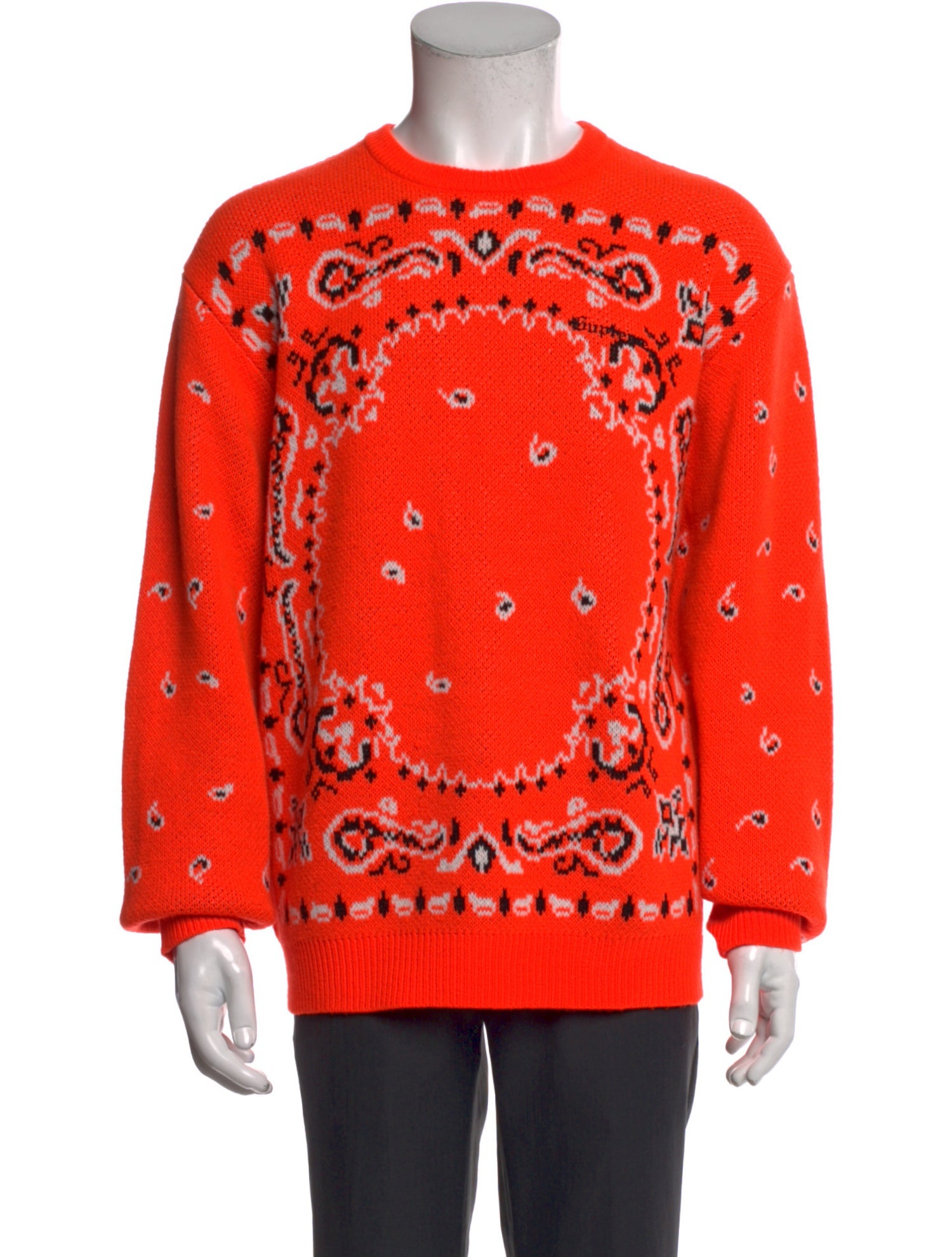 Supreme 2018 Bandana Pullover