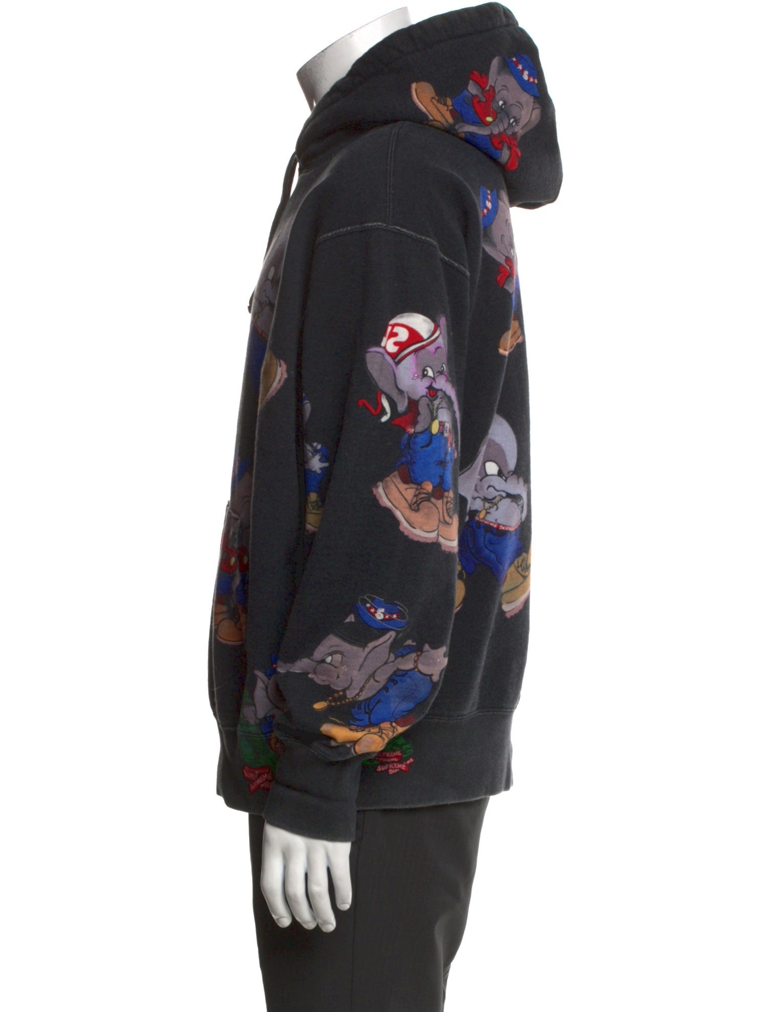 Supreme Printed Crew Neck Hoodie