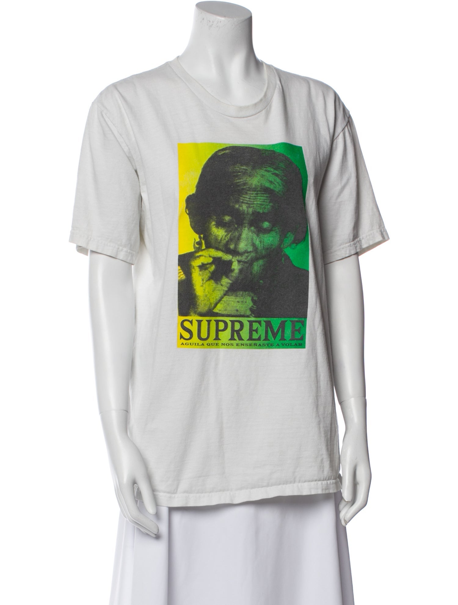 Supreme Graphic Print Crew Neck T-Shirt