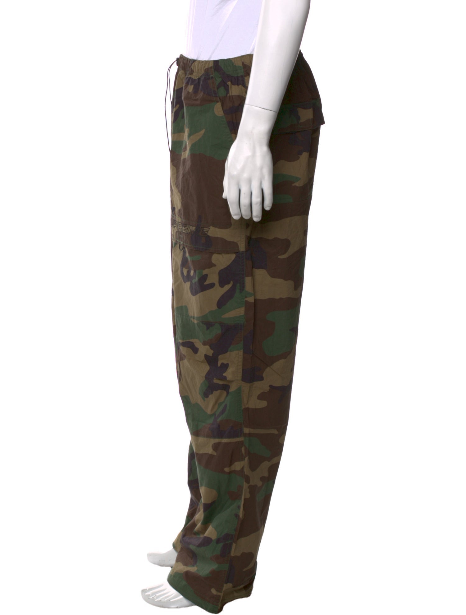 Supreme Reflective Camo Warm Up Cargo Pants