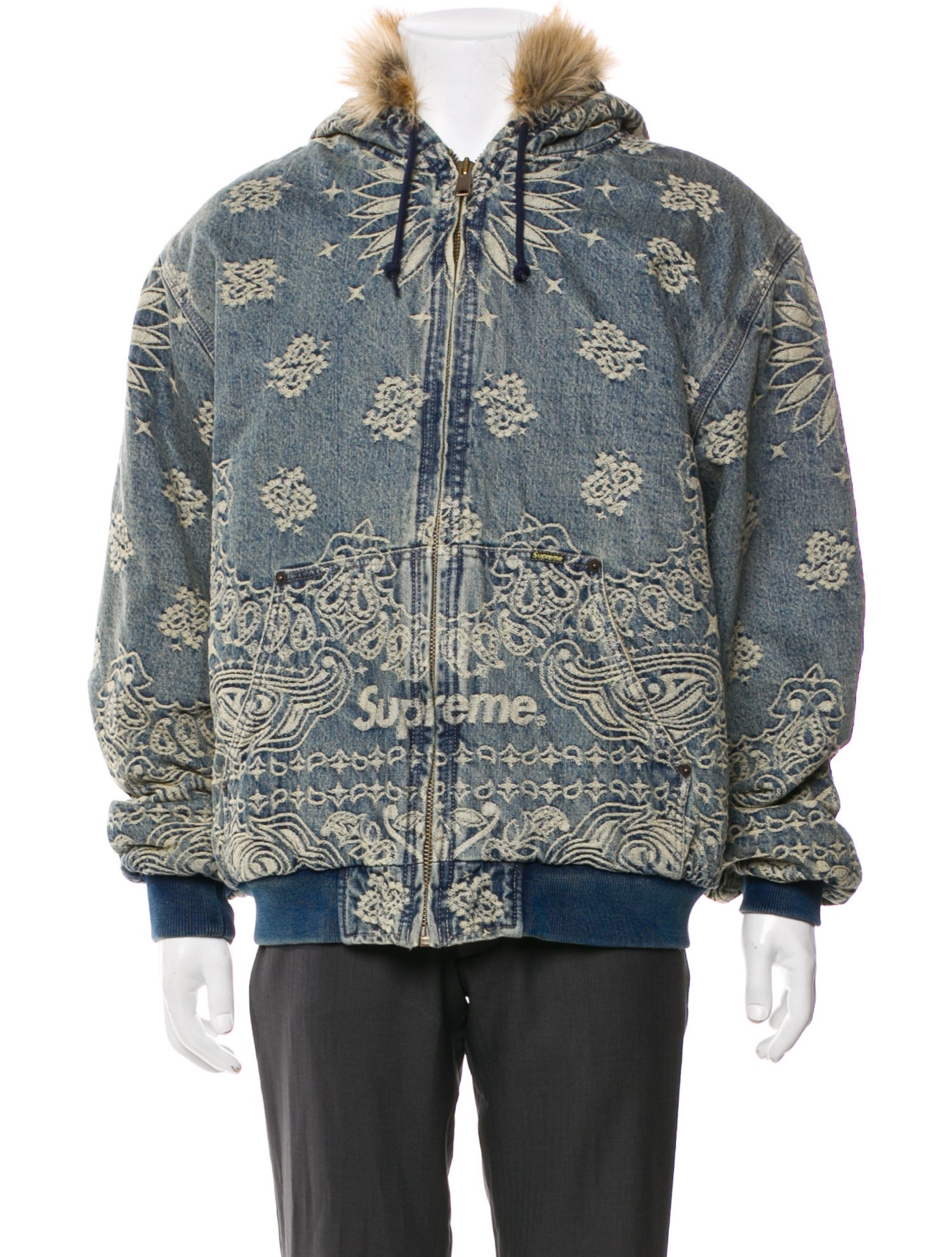 Supreme Printed Denim Jacket