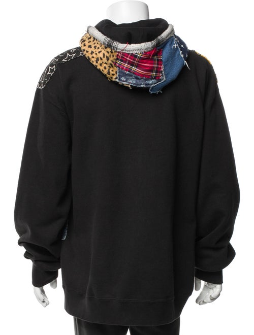 Supreme Patchwork Zip Up Hoodie