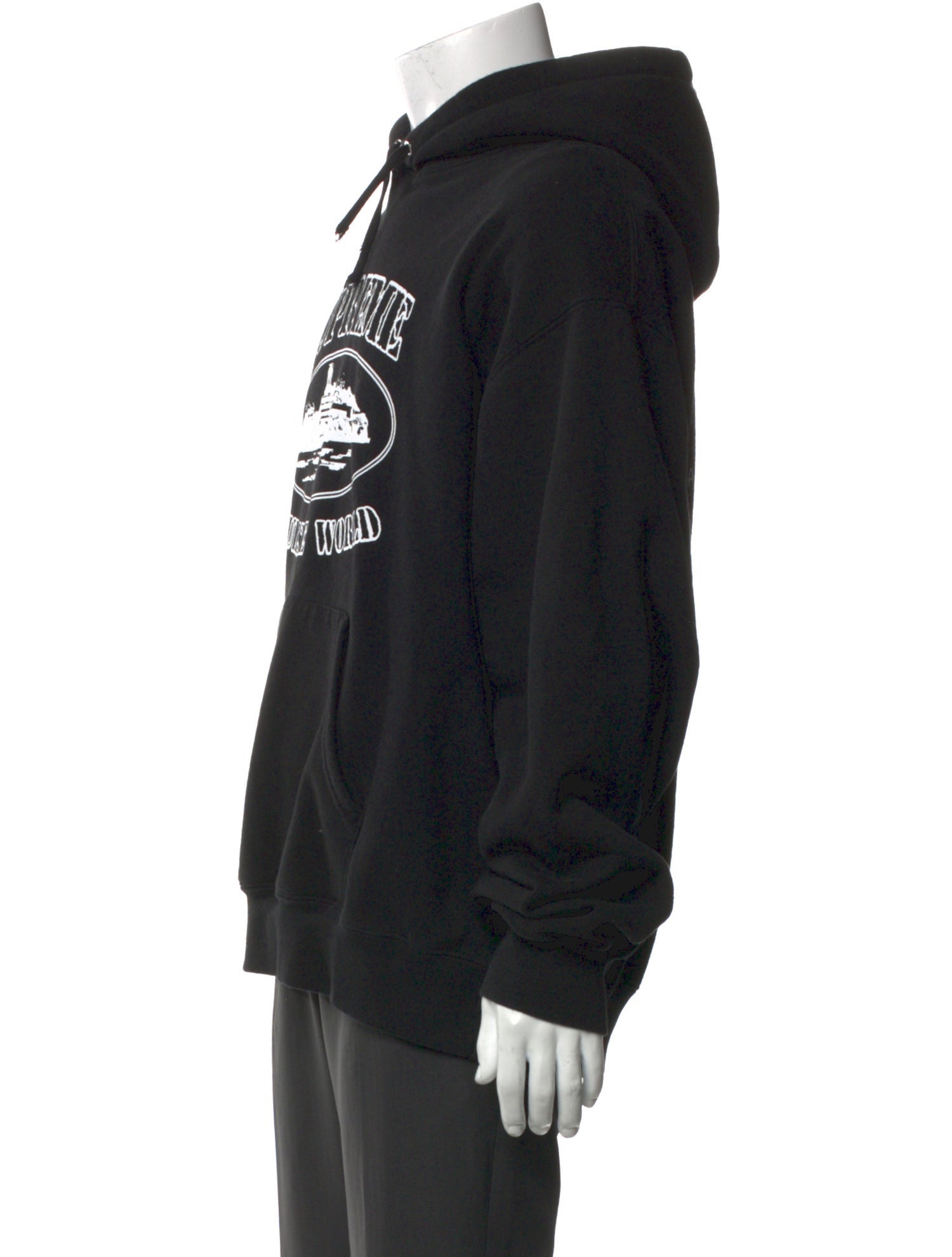 Supreme Graphic Print Crew Neck Hoodie