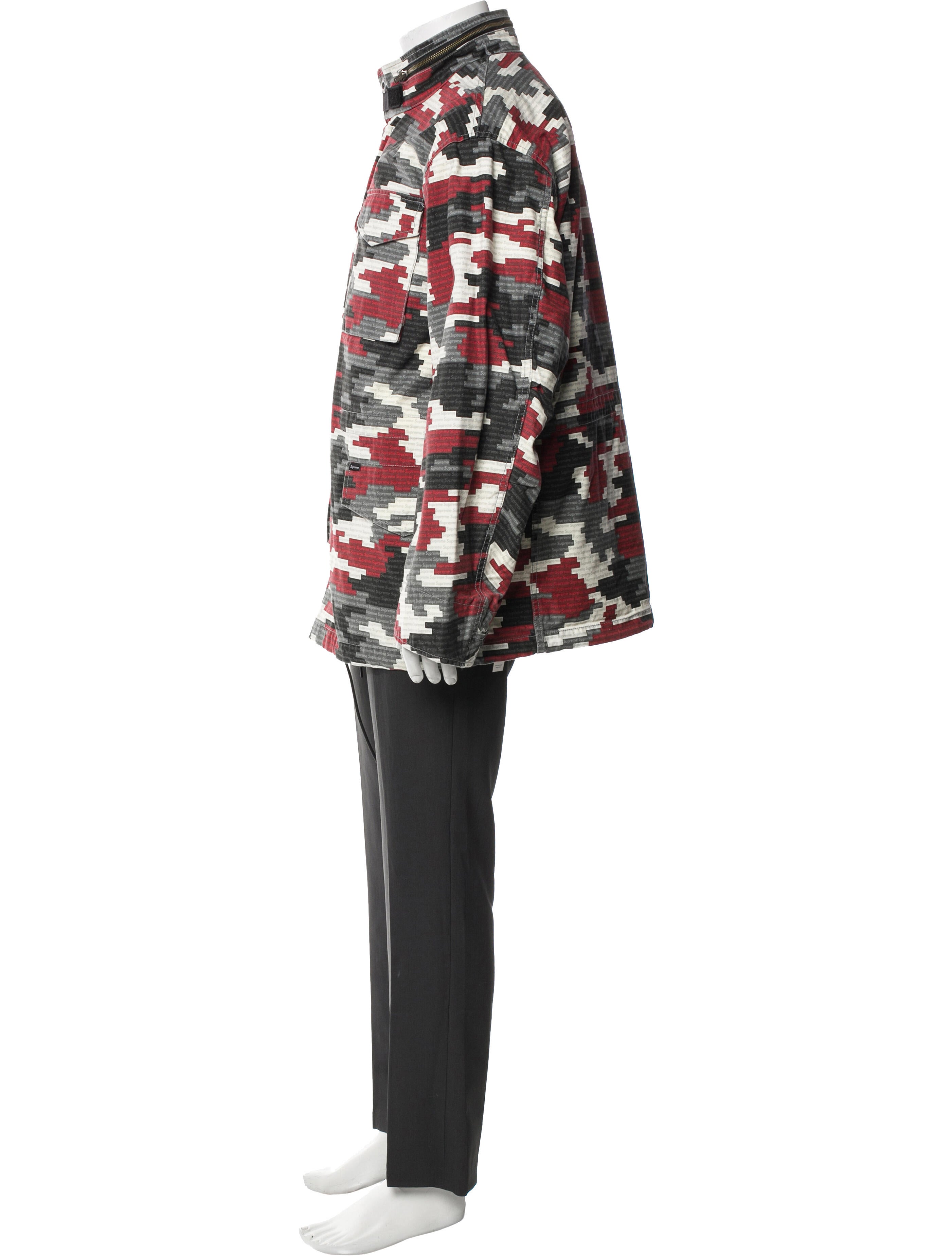 Supreme Camouflage Print Parka