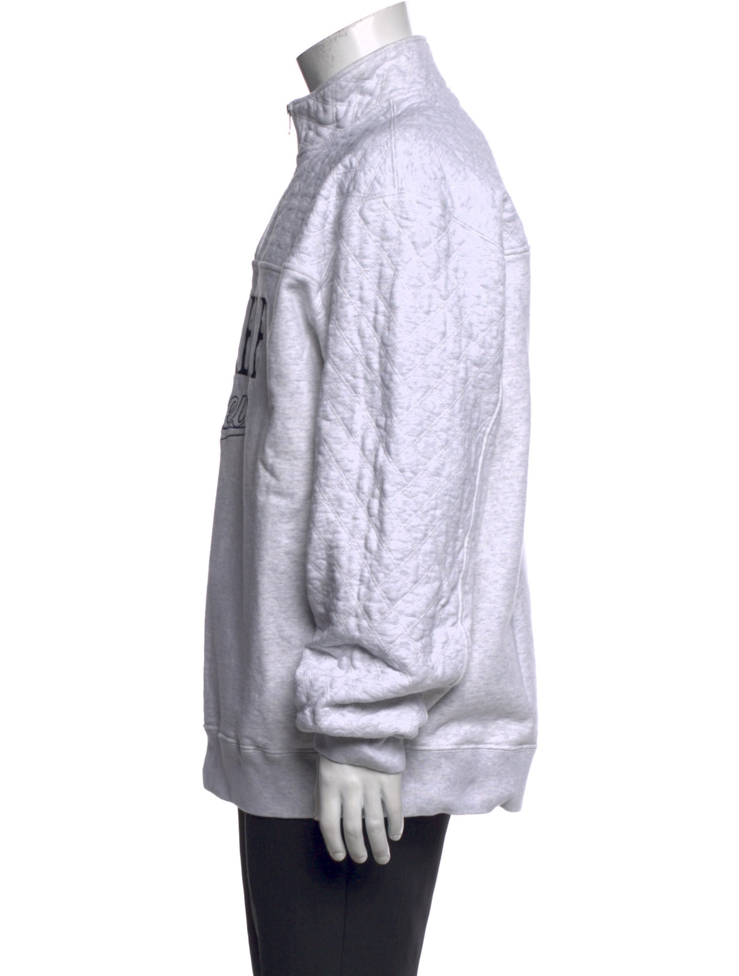 Supreme Graphic Print Turtleneck Sweatshirt