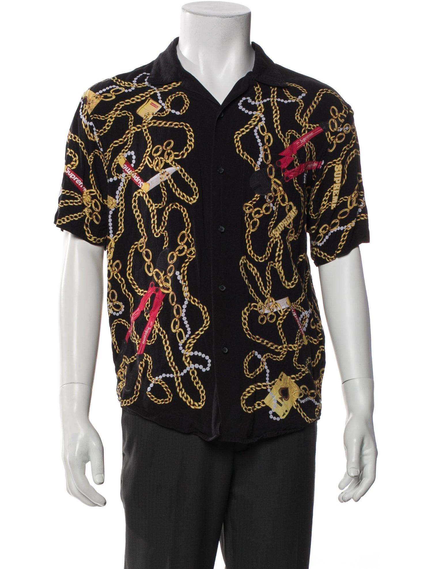 Supreme 2020 Chains Shirt