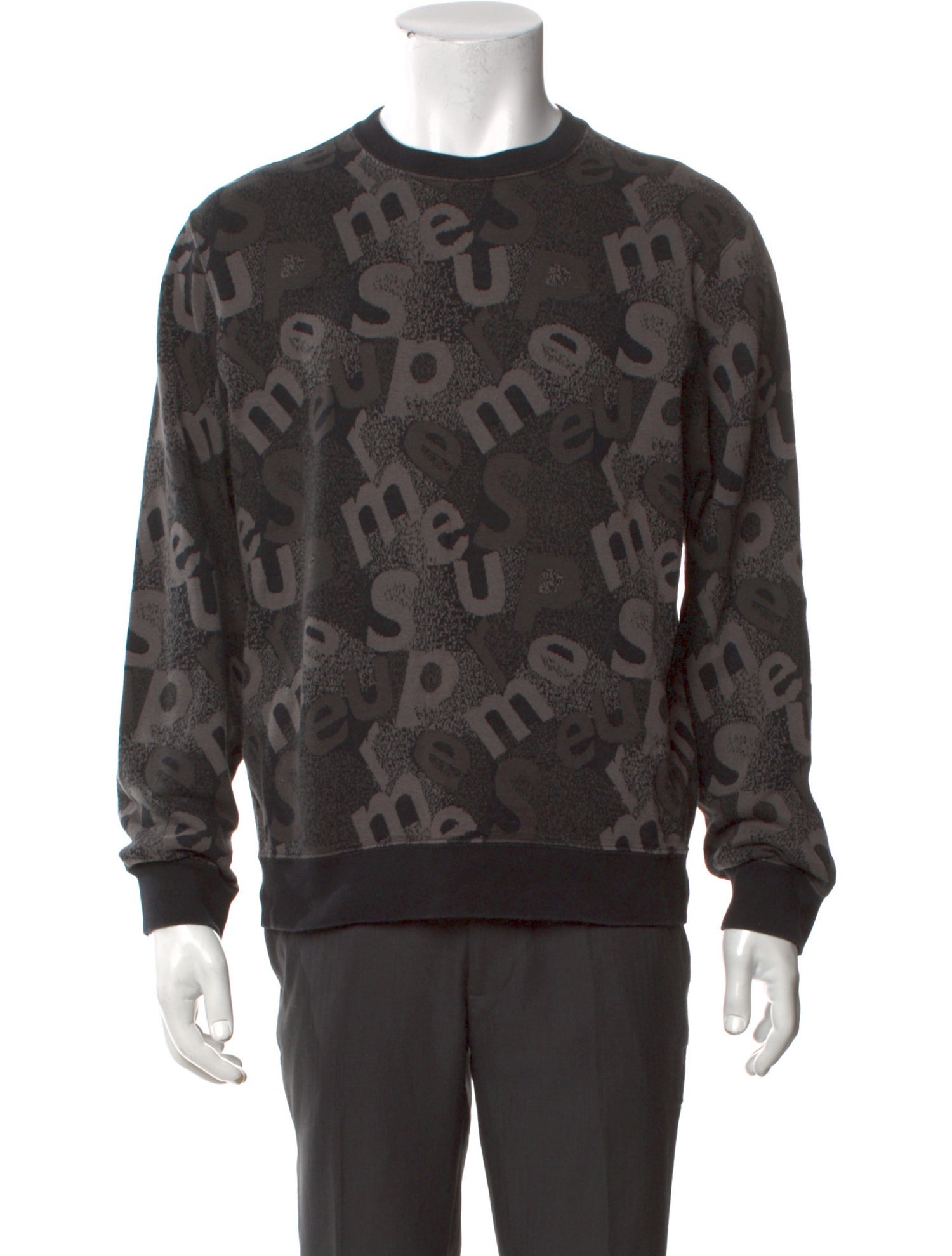 Supreme Signature Logo Printed Pullover