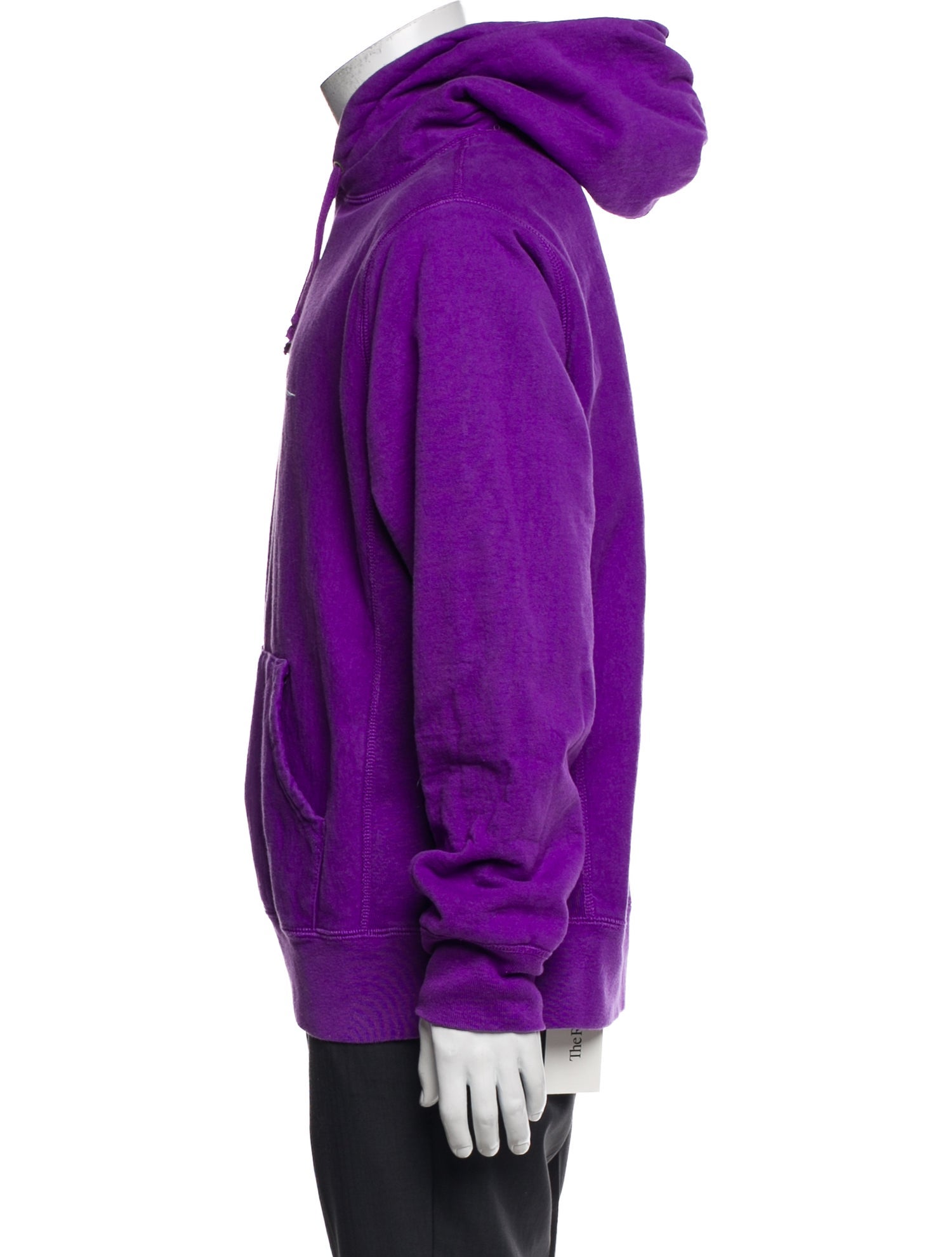 Supreme Graphic Print V-Neck Hoodie