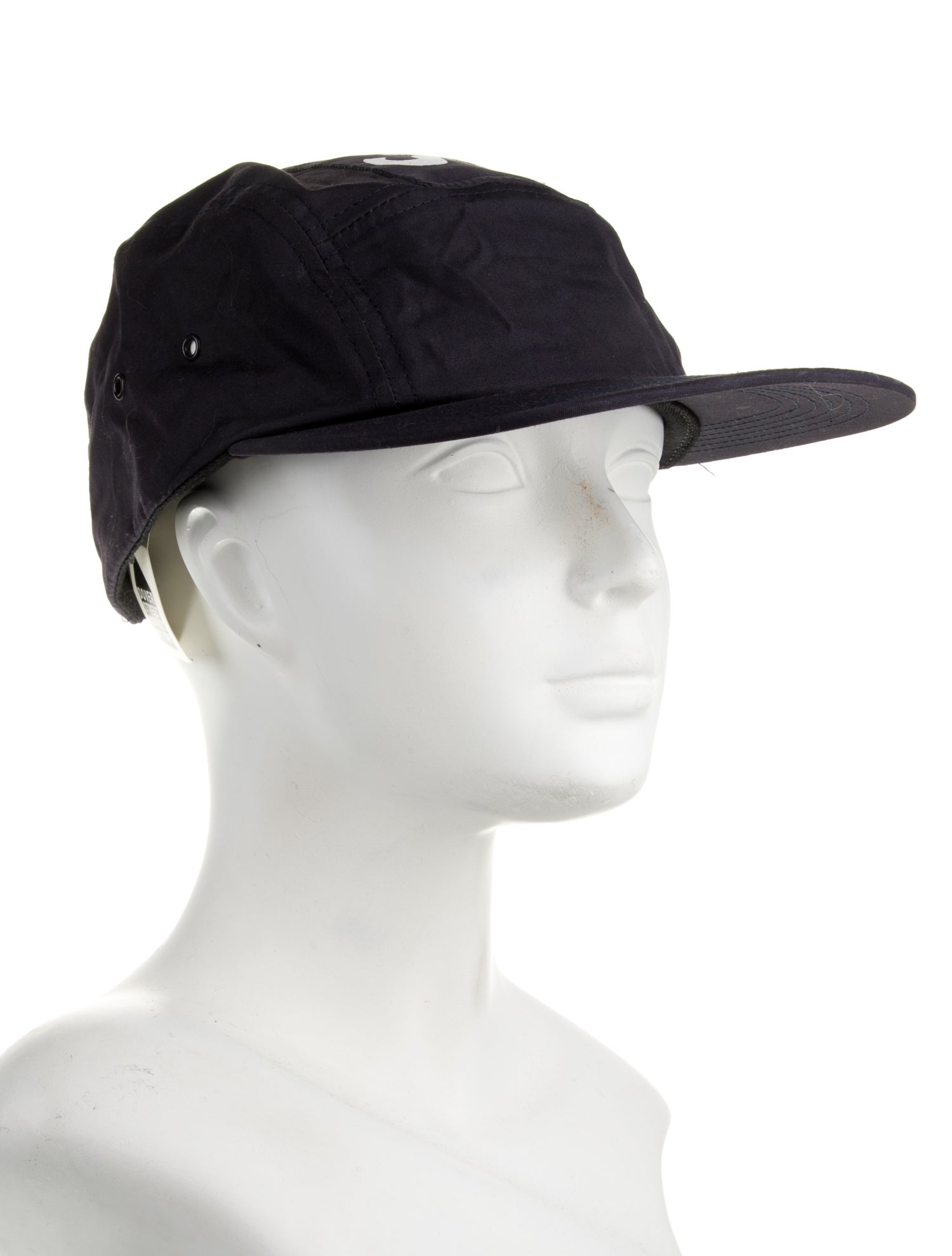 Supreme Top Panel Stripe Camp Cap